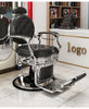 Modern Barber Chair Nordic Minimalist Design Hydraulic Reclining Salon Chair