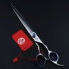 8 Inch Professional Pet Dog Scissors Grooming Straight Cutting Shears Kit for Animals Hair Scissors Japan440C