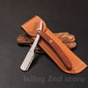 Wood Handle Blade Shaving Razors Professional Barber Shaver Razor Men's Replaceable Blade Shaving Razor Men Gift