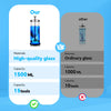 Barbershop Disinfection Jar Beauty Manicurist Stainless Steel Glass Filter Clean Sterilization Container Beauty Hair Salon Tools