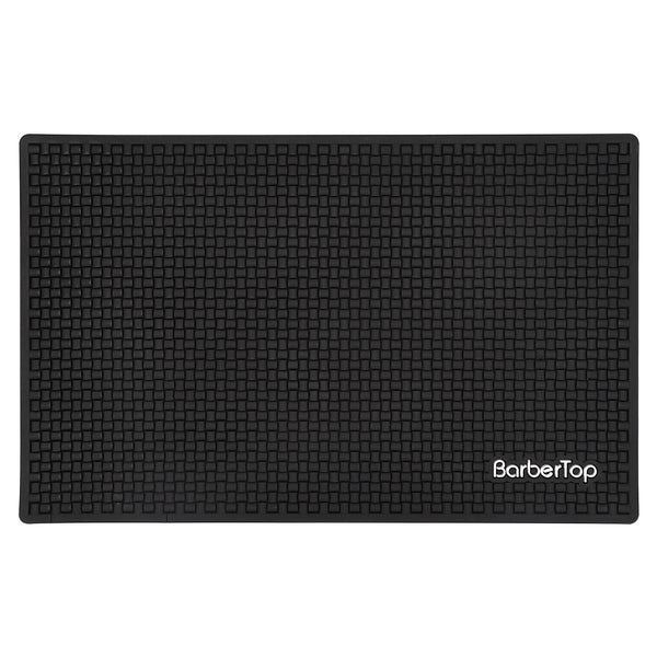 BarberTop Anti-slip Tray Hairdressing Antiskid Silicone Mat Heat Resistant NonSlip Pad Salon Table Mat Barber Storage Tools