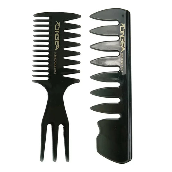 New Men's Hair Comb Professional Hairdressing Barber Wide Tooth Hair Brush Men Combs Hairstyle Man Barbershop Hair Styling Tools