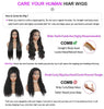 13x6 Chocolate Brown HD Lace Front Human Hair Wigs Body Wave Human Hair Wig 46 Inch 200Density Colored Human Hair Wigs For Women