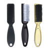 CestoMen Soild Wood Professional Fade Brush Barber Neck Sweeping Brush Comb Haircut Accessories Facial Cleaning Tools For Men