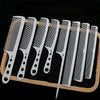 Ultra-thin Titanium Steel Stainless Steel Hairdressing Comb Men Hair Styling Point-tail Combs Profissional Hairbrush