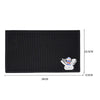 Barber Station Mat Cushion Non-slip Black Pad Hairdress Organizer for Clippers Scissors Trimmers Brushes Storage Tool
