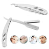 1Pcs MenManual razor Old-fashioned Shaver Old-fashioned razor Razor Eyebrow shaver holder Shaving face Shaving hair Hair scraper