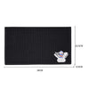 Barber Station Mat Cushion Non-slip Black Pad Hairdress Organizer for Clippers Scissors Trimmers Brushes Storage Tool