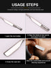 Professional Manual Barber Razor Haircut Shaving Tool Beard Eyebrow Trimming Blades Straight Edge for Hairdresser Depilation