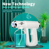 Blue Light Nano Hairspray 300ML - USB Rechargeable Barber Sprayer, Wireless Steam Gun for Grooming & Styling Tools