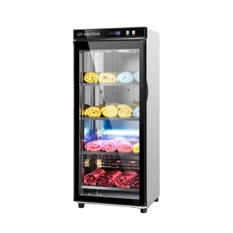 Commercial Ozone UV Towel Warmer Cabinet | 78L 128L 168L Stainless Steel Steriliser | Hot Towel Cabinet Salon