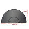 Barber Chair Mat Hairdresser Anti-slip Floor Pad Carpet Protect Fabric Cushion Hairdressing Nonslip Rubber PVC Stool Upholstered