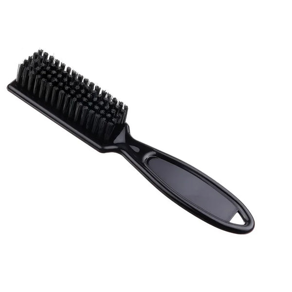 Fade Brush Hair Comb Scissors Cleaning Brush Barber Shop Skin Plastic Handle Hairdressing Soft Cleaning Brush Hair Styling Tools