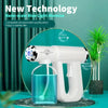 Blue Light Nano Hairspray 300ML - USB Rechargeable Barber Sprayer, Wireless Steam Gun for Grooming & Styling Tools