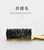 Fade Brush Hair Comb Scissors Cleaning Brush Barber Shop Skin Plastic Handle Hairdressing Soft Cleaning Brush Hair Styling Tools