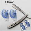 1Pcs MenManual razor Old-fashioned Shaver Old-fashioned razor Razor Eyebrow shaver holder Shaving face Shaving hair Hair scraper