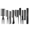【Hot sales】10 Hair comb Barbershop hair comb Steel needle comb plastic comb flat head comb pointy tail