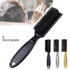 Fade Brush Hair Comb Scissors Cleaning Brush Barber Shop Skin Plastic Handle Hairdressing Soft Cleaning Brush Hair Styling Tools