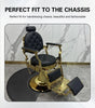 Anti Fatigue Carpet Barberia Barber Floor Mat Under Chair Comfort Salon Rubber Chair Mat Hairdresser Pad Beauty Salon Supplies
