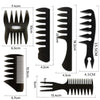 New Men's Hair Comb Professional Hairdressing Barber Wide Tooth Hair Brush Men Combs Hairstyle Man Barbershop Hair Styling Tools