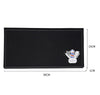 Barber Station Mat Cushion Non-slip Black Pad Hairdress Organizer for Clippers Scissors Trimmers Brushes Storage Tool