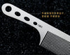 Ultra-thin Titanium Steel Stainless Steel Hairdressing Comb Men Hair Styling Point-tail Combs Profissional Hairbrush
