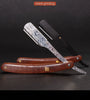 Wood Handle Blade Shaving Razors Professional Barber Shaver Razor Men's Replaceable Blade Shaving Razor Men Gift