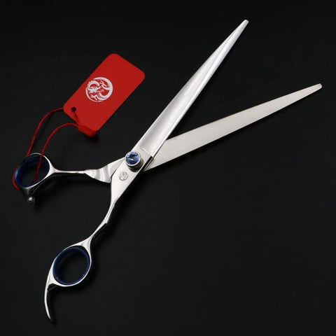8 Inch Professional Pet Dog Scissors Grooming Straight Cutting Shears Kit for Animals Hair Scissors Japan440C