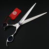8 Inch Professional Pet Dog Scissors Grooming Straight Cutting Shears Kit for Animals Hair Scissors Japan440C