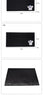 Barber Station Mat Cushion Non-slip Black Pad Hairdress Organizer for Clippers Scissors Trimmers Brushes Storage Tool
