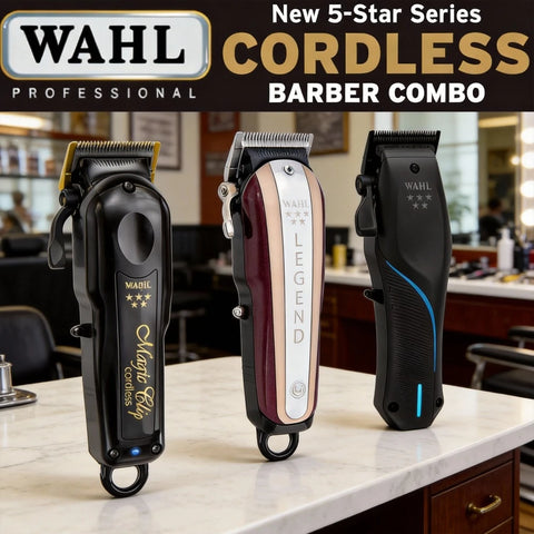 Professional Wahl Vapor,Magic Clip Cordless Clipper, Trimmer&Foil Shaver For Barbers Choose below ⬇️