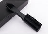 CestoMen Soild Wood Professional Fade Brush Barber Neck Sweeping Brush Comb Haircut Accessories Facial Cleaning Tools For Men
