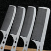 Ultra-thin Titanium Steel Stainless Steel Hairdressing Comb Men Hair Styling Point-tail Combs Profissional Hairbrush