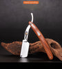 Wood Handle Blade Shaving Razors Professional Barber Shaver Razor Men's Replaceable Blade Shaving Razor Men Gift