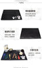 Barber Station Mat Cushion Non-slip Black Pad Hairdress Organizer for Clippers Scissors Trimmers Brushes Storage Tool