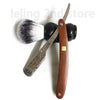 Wood Handle Blade Shaving Razors Professional Barber Shaver Razor Men's Replaceable Blade Shaving Razor Men Gift
