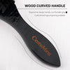 CestoMen Soild Wood Professional Fade Brush Barber Neck Sweeping Brush Comb Haircut Accessories Facial Cleaning Tools For Men