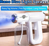 Blue Light Nano Hairspray 300ML - USB Rechargeable Barber Sprayer, Wireless Steam Gun for Grooming & Styling Tools