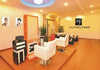 Hot Sale Modern LED Barber Salon Styling Mirror Station Table