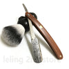 Wood Handle Blade Shaving Razors Professional Barber Shaver Razor Men's Replaceable Blade Shaving Razor Men Gift