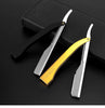 Professional Manual Barber Razor Haircut Shaving Tool Beard Eyebrow Trimming Blades Straight Edge for Hairdresser Depilation