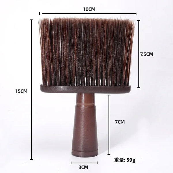 Professional Soft Neck Face Duster Hair Brushes Barber Hair Clean Hairbrush Beard Brush Salon Cutting Hairdressing Styling Tools