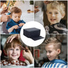 Barber Child Booster Seat PU Leather | Kids Haircut Cushion for Salon Chair | Professional Children's Booster Cushion Black