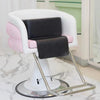 Barber Child Booster Seat PU Leather | Kids Haircut Cushion for Salon Chair | Professional Children's Booster Cushion Black