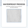 Barber Hair Cutting Cape White Stripe | Anti-Static Waterproof Sponge Collar | Professional Hairdressing Cloth