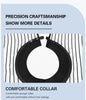 Barber Hair Cutting Cape White Stripe | Anti-Static Waterproof Sponge Collar | Professional Hairdressing Cloth