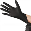Black Nitrile Disposable Gloves Thickened | 20 50 100 Pack Waterproof Oil Resistant | S M L XL Salon Gloves