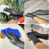 Black Nitrile Disposable Gloves Thickened | 20 50 100 Pack Waterproof Oil Resistant | S M L XL Salon Gloves
