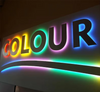 Custom LED Illuminated Business Sign | 3D Metal Backlit Logo Letters | Storefront Wall Sign Waterproof