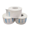 Disposable Barber Neck Strips Roll 100 Pieces Adjustable Adhesive Closure — White Black Multi Colour